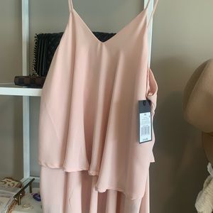Pink Flowy Tank